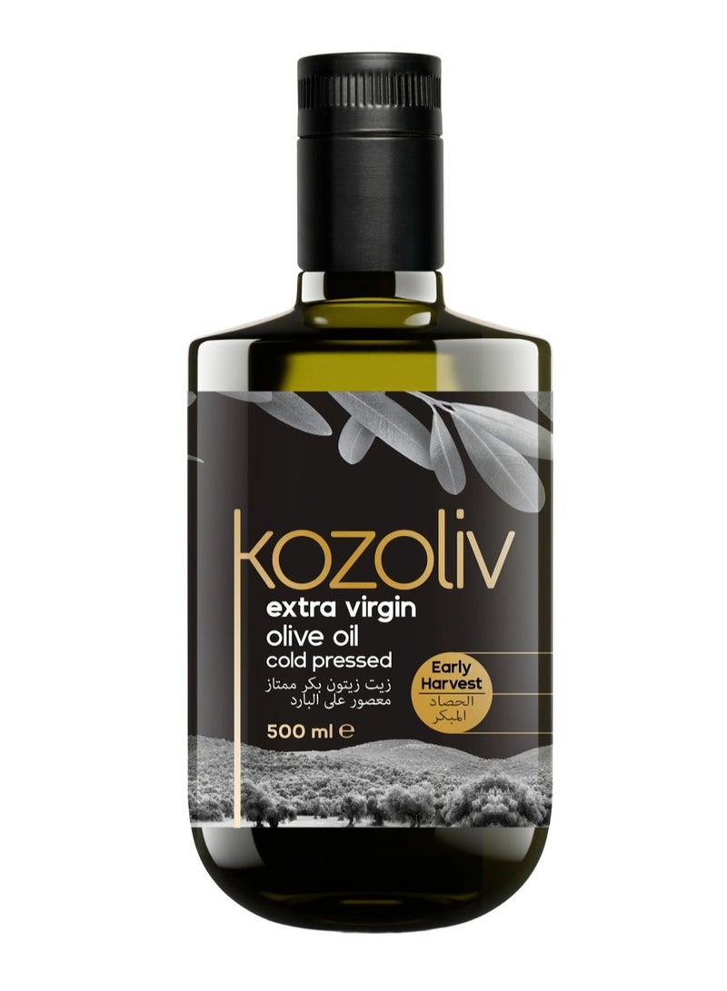 Kozoliv Early Harvest Cold Pressed Extra Virgin Olive Oil 500ml - Image 1