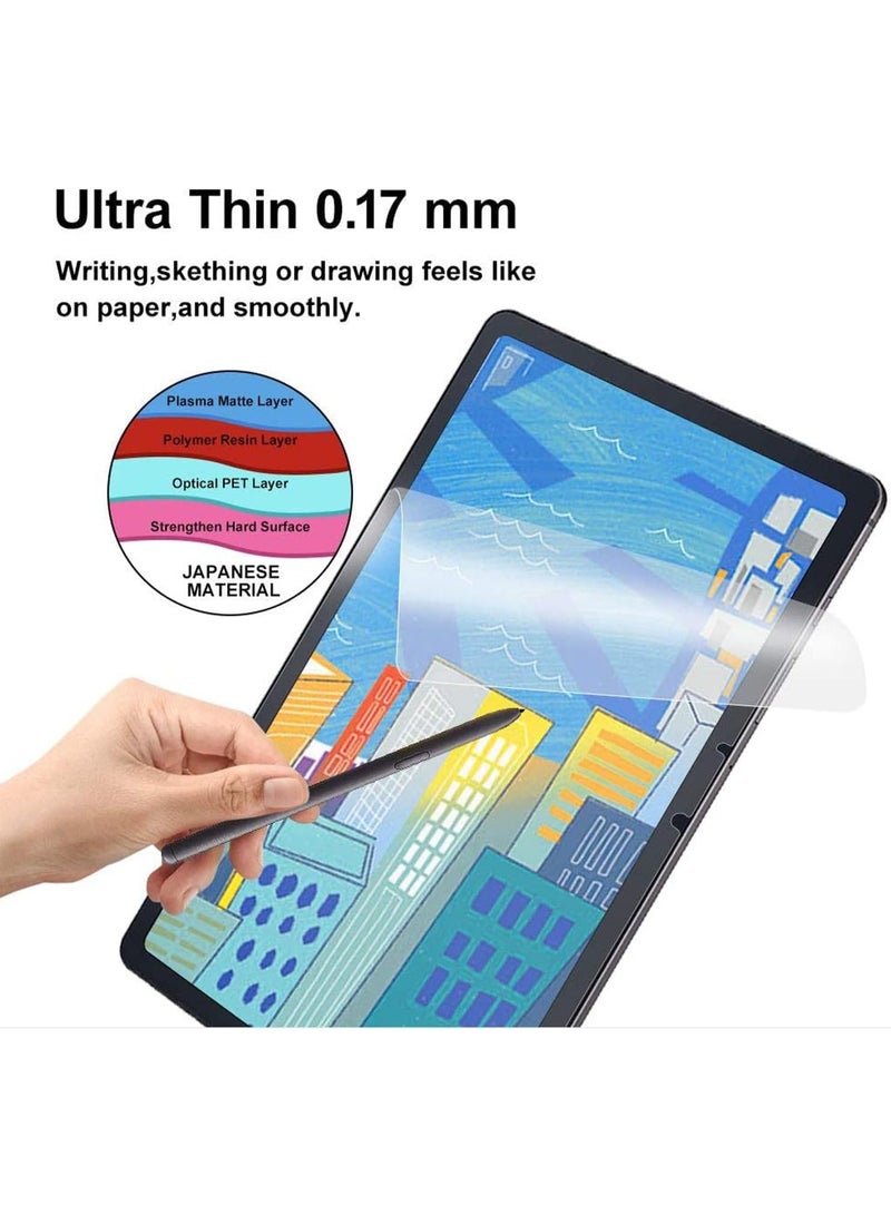 2Pcs Paper-Feel Screen Protector for iPad Pro M4/M5 11 Inch 2025/2024 and iPad Air M4/M2 11 inch 2025/2024 , Anti-Glare Matte PET Film for Drawing & Note-Taking, Paper-like Texture, Anti-Fingerprint, Fast Response, - Image 2