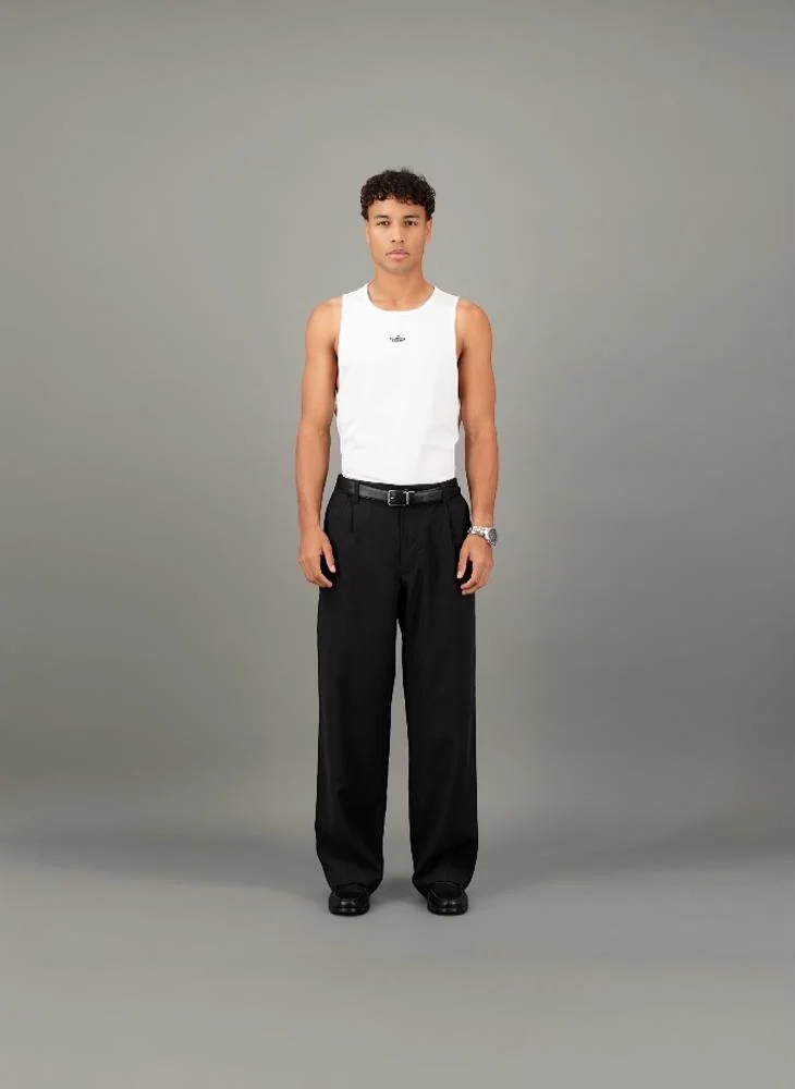 I'LL WRITE YOU LETTERS White Logo Vest