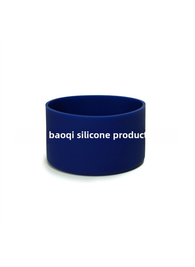 Cross-border Hot STANLEY Stanley Mug Silicone Sleeve Fit 30/40OZ Car Cup 7.5cm Diameter-Color:Old Blue-Specifications:7.5cm  - Image 1