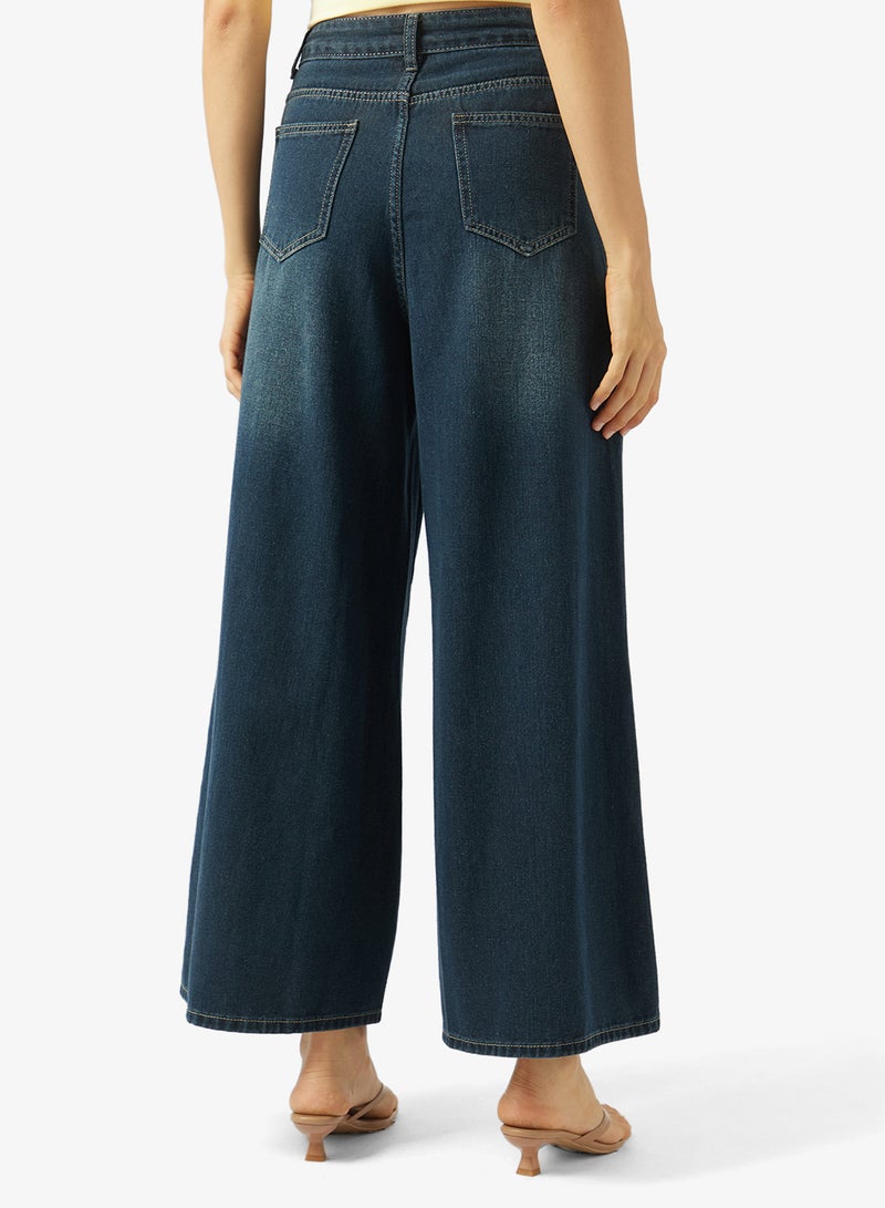 Ginger High Rise Wide Leg Jeans - Image 3