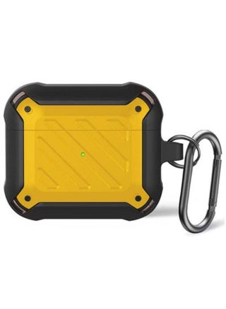 Shockproof Armor Rugged Case Cover With Keychain For Apple Airpods 3 (3rd Generation) Yellow/Black - pzsku/Z6A7DEA7634437AD6C1D8Z/45/_/1664953261/bc8138aa-7fd0-4c0c-a793-a75c115bd284