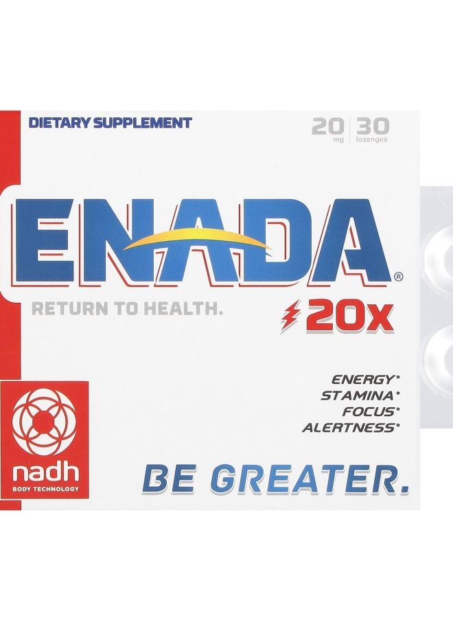 ENADA 20x 20 mg 30 Lozenges