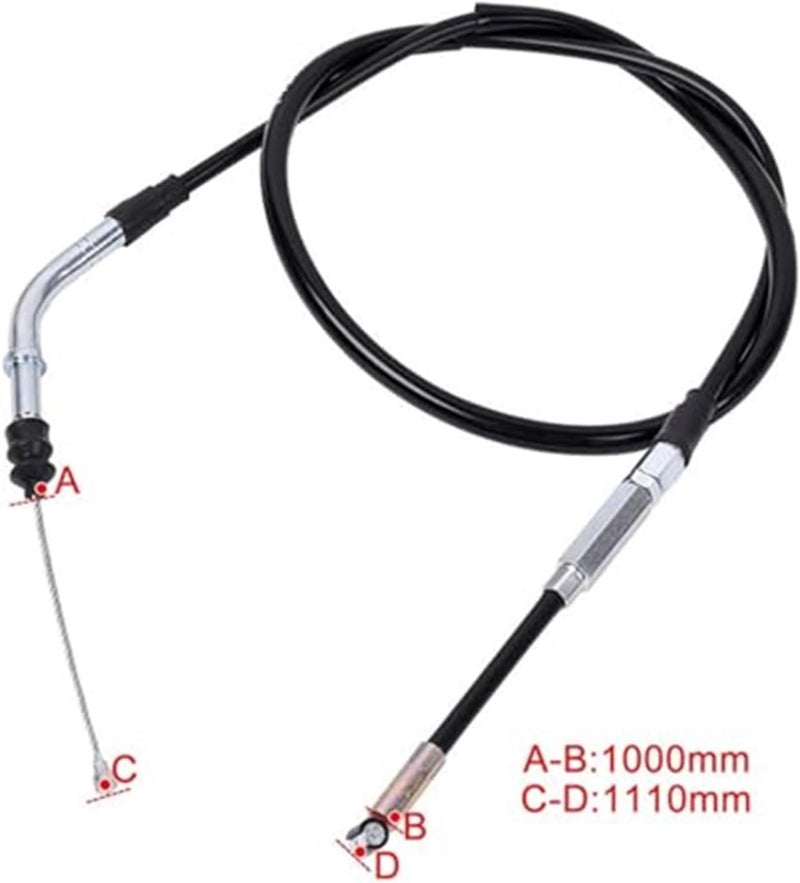QASULER Motorcycle Adjustable Clutch Control Cable - Image 4