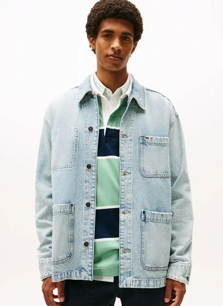Relaxed Denim Chore Jacket