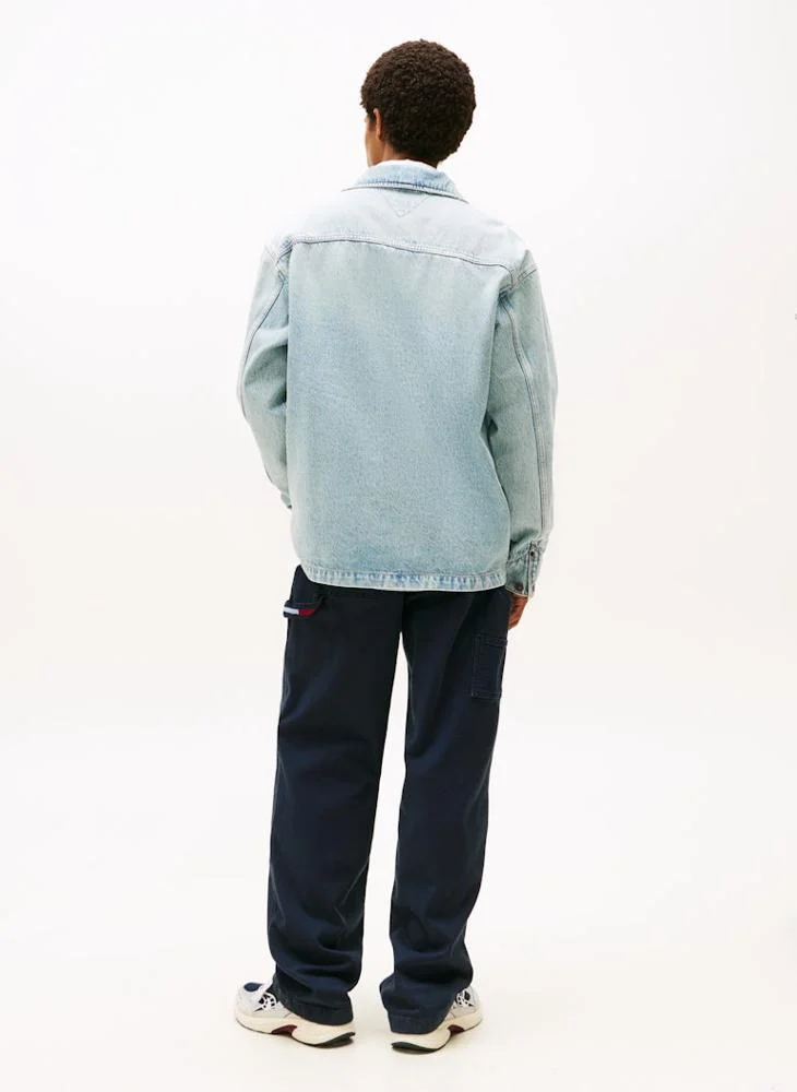 تومي جينز جاكيت عمل دينم مريح