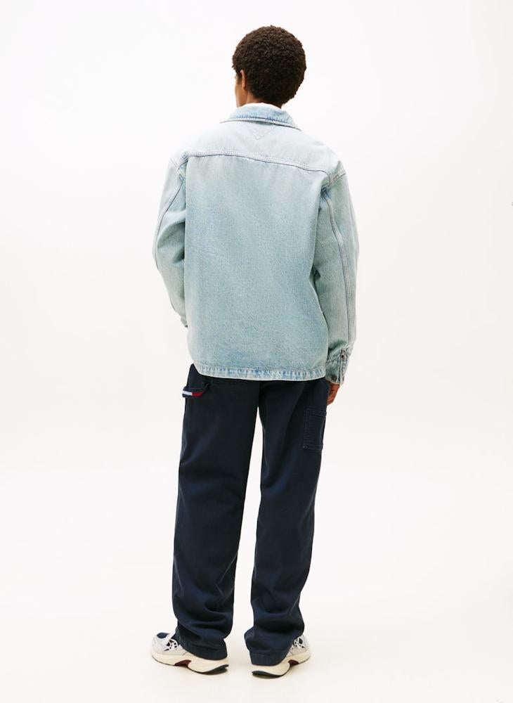 TOMMY JEANS Relaxed Denim Chore Jacket - Image 2