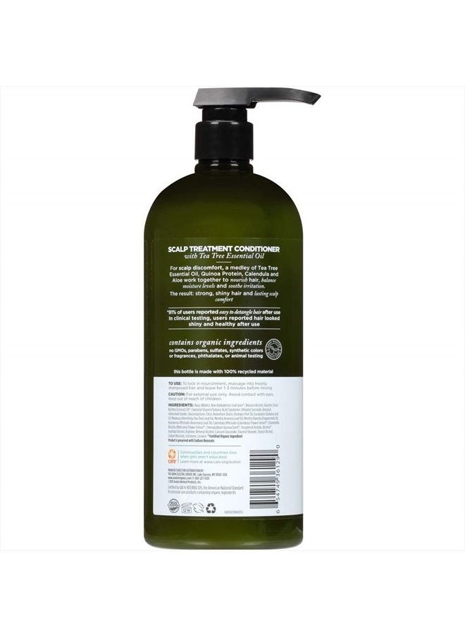 Avalon Organics - Conditioner, Scalp Treatment Tea Tree, 32 Oz - Image 1