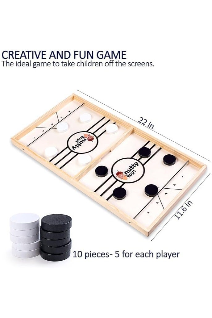 Sling Puck Fast Game – Fun Table Challenge for Kids & Adults | Perfect Gift for Parties & Holidays - Image 2