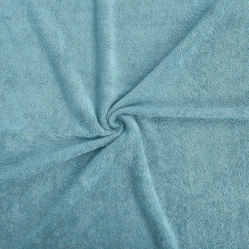 Eddika Super Soft and Highly Absorbent Bamboo Bath Towel for Men & Women Large Size 575 GSM (75 X 140 cm) (Blue) - Image 2