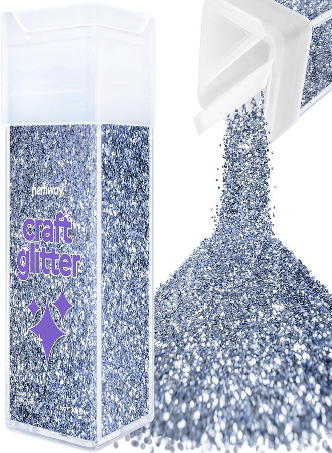 Hemway Premium Craft Glitter Shaker - Azure Blue | 130g Chunky Metallic Flake Sequins for Resin & Epoxy Crafts | Craft Supplies for Tumblers, Festival, Art - Image 1