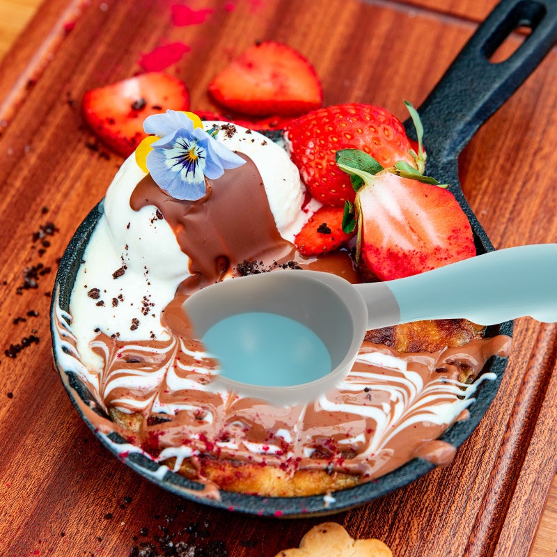 4 Pcs Home Use TPR and Rubber Ice Cream Scoop Spoons Ice Cream Tools Fruit - Image 4
