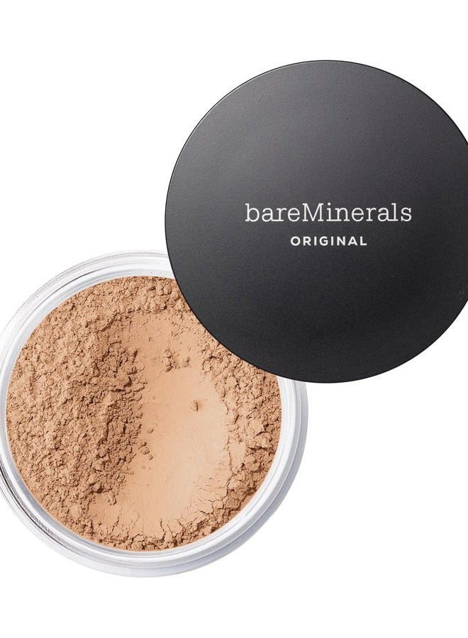 bareMinerals Original Loose Powder Foundation SPF 15, Lightweight Mineral Loose Powder Foundation Makeup, Buildable Coverage, Talc Free, Vegan (Medium Beige 12) - Image 1