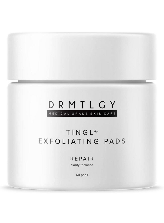 درمتلجي وسادات تقشير الوجه والجسم من تينجل - علاج حب الشباب المضاد للشيخوخة بحمض الجليكوليك وحمض اللاكتيك وحمض الساليسيليك - مُقلِّل للمسام، ومنظف للزيوت، ومزيل للرؤوس السوداء، ومقشر للبشرة في آن واحد - Image 1