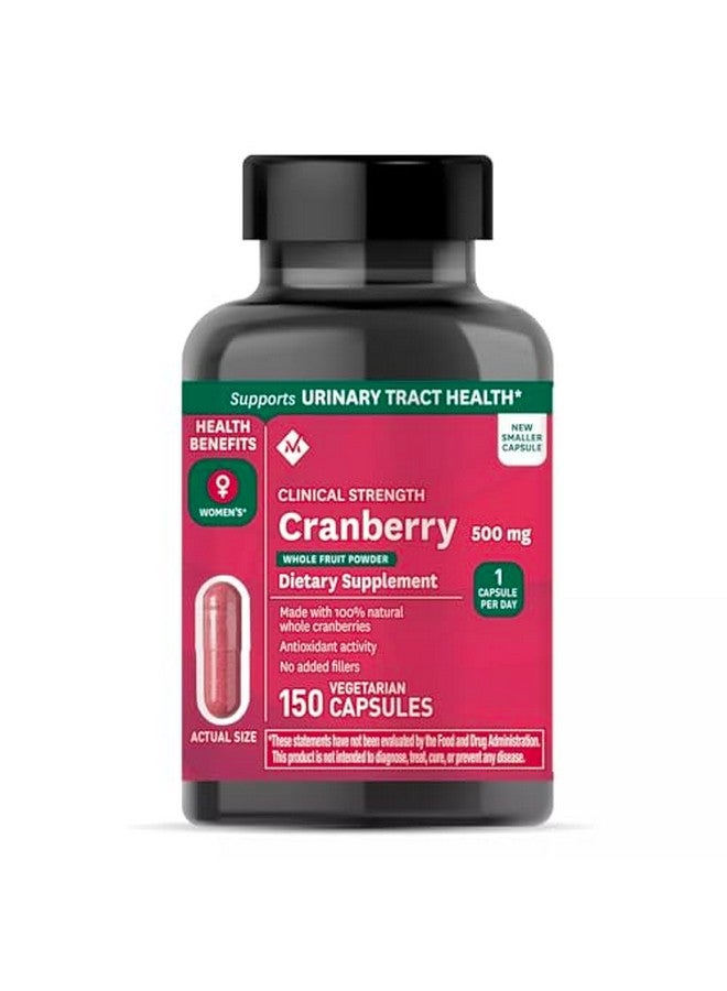 Member's Mark Clinical Strength Cranberry Supplement, 500mg, 150 Count (2 Pack) - Image 3