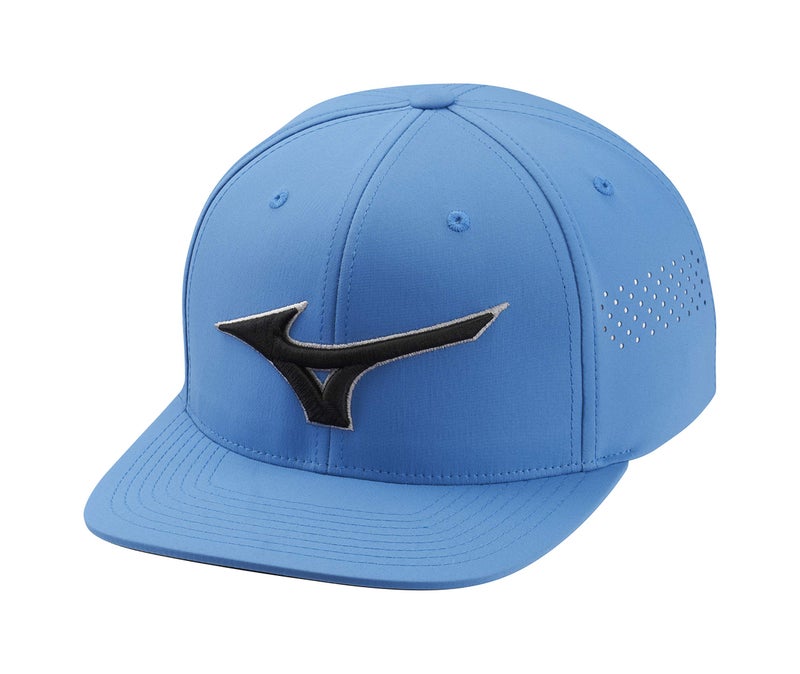 Mizuno Womens Tour Flat Snapback Baseball-caps, California Blue