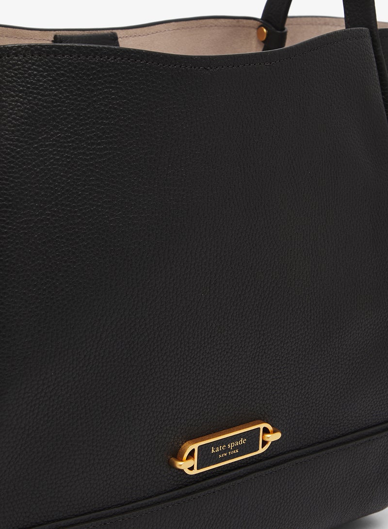 كيت سبيد حقيبة يد علوية بتفاصيل شعار - Image 4