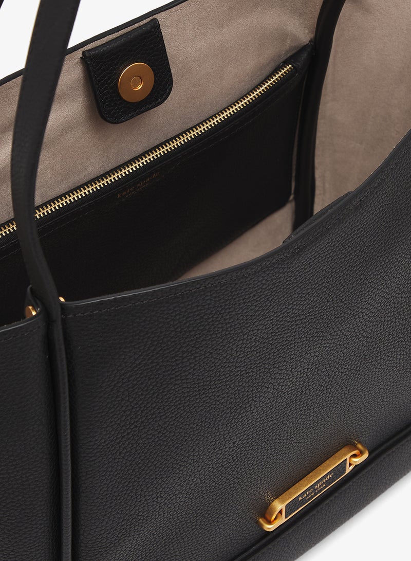 كيت سبيد حقيبة يد علوية بتفاصيل شعار - Image 5