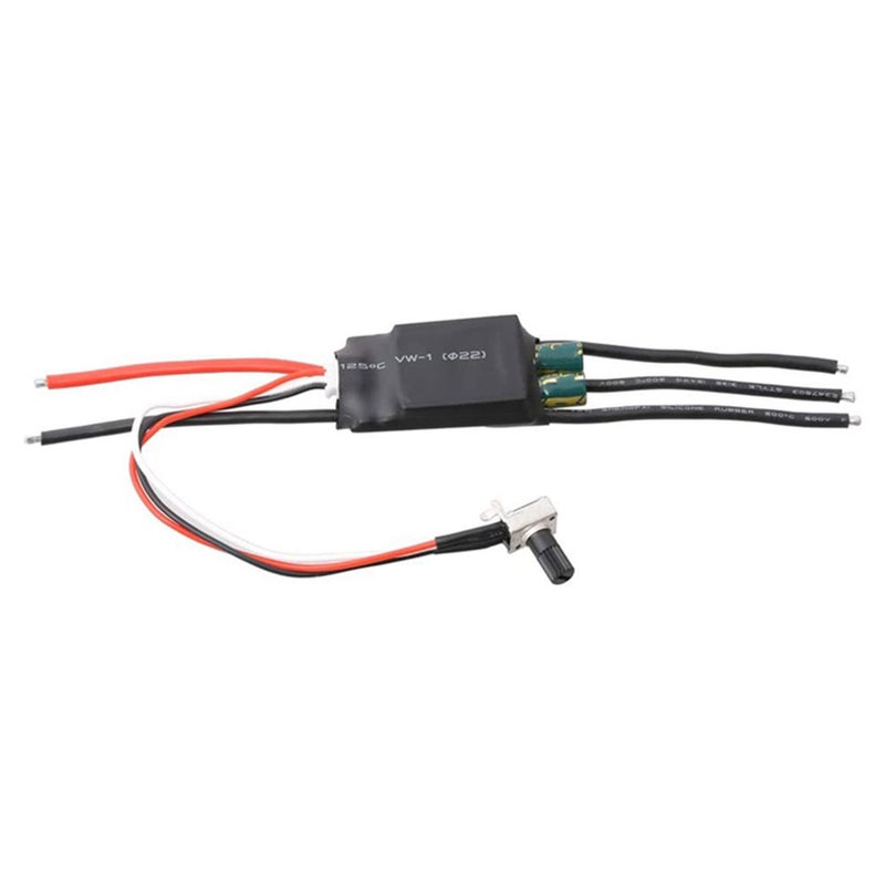 DC 7-24V 200W BLDC 3 Phase Brushless ESC Motor Driver Hallless DC Motor Drive Board Speed Controller Regulator with Potentiometer - Image 2