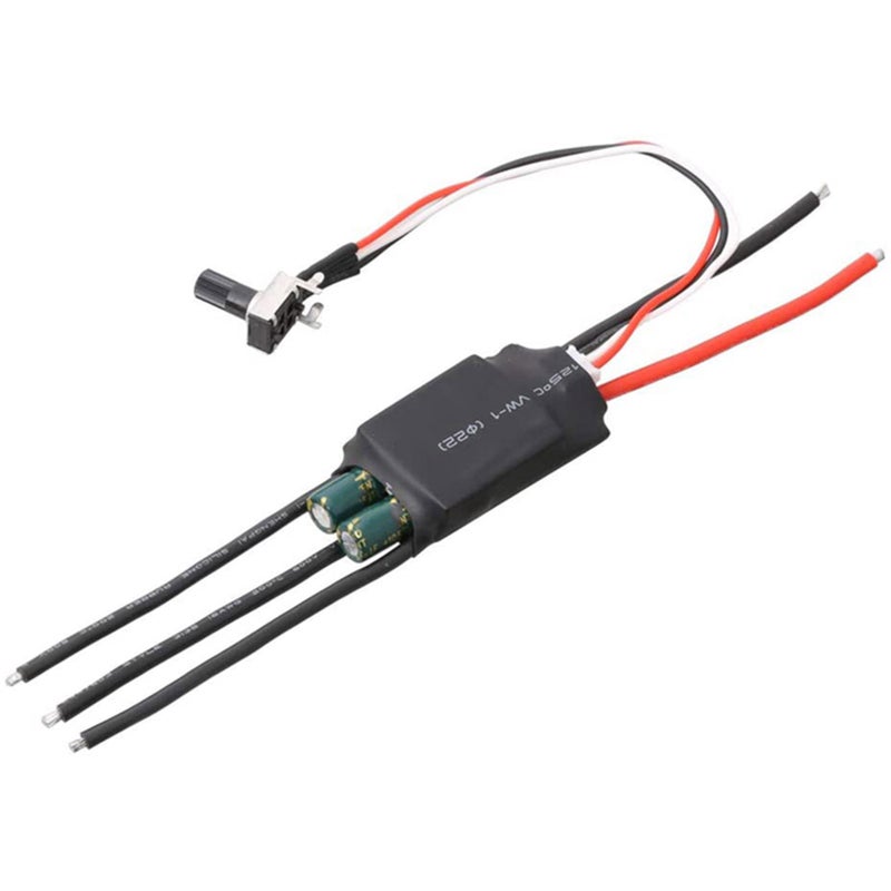 DC 7-24V 200W BLDC 3 Phase Brushless ESC Motor Driver Hallless DC Motor Drive Board Speed Controller Regulator with Potentiometer - Image 4