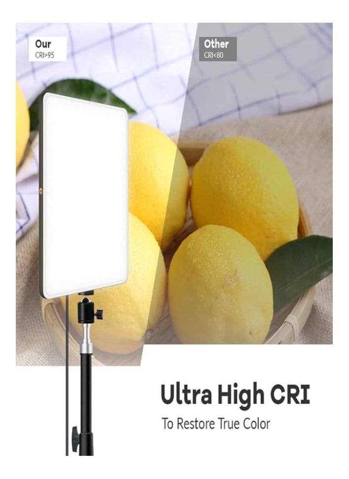 DUSALA LED Camera Light Portable Photography Light Dimmable Studio Lights for Photo Shooting | Vlog Making | Filming | Online Video Food Recording  - Image 2