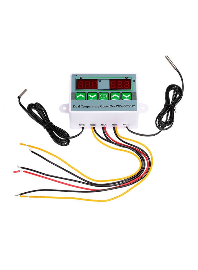 NIBEMINENT Micro Computer Intelligent Digital Temperature Controller With Dual Display ZFX-ST3012 220V/1500W Multicolour - Image 1