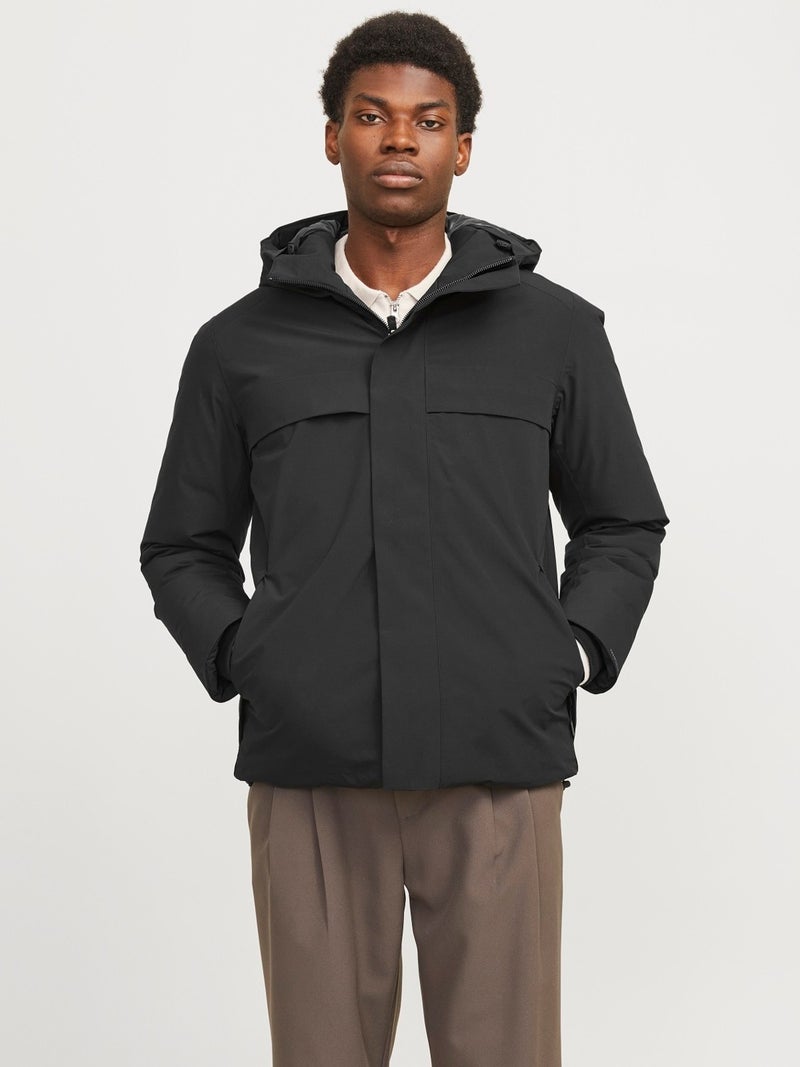 Jack Jones Jack Jones Men's Softshell Waterproof Hooded Jacket 12259457  - Image 1
