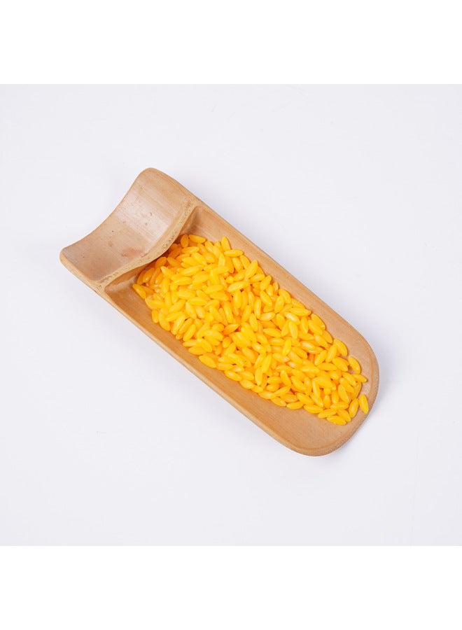 Simulation Cereal Props Simulation Corn Soybean Soybean Rice Food Play Model Nuts Cashew Nuts Peanut Kernel-Color:Yellow Rice-Dimensions:See Detailed Description For Dimensions - Image 1