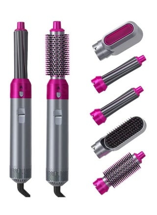 5 in 1 Hair Dryer Hot Air Brush Styler Negative ​Ion Hair Straightener Volumizer Hair Curler Hot Air Wrap Comb Brush - pzsku/Z6A7F3AB34F7745D2209CZ/45/1746010022/6e0f7e16-52ee-4085-86be-c27364e29c30