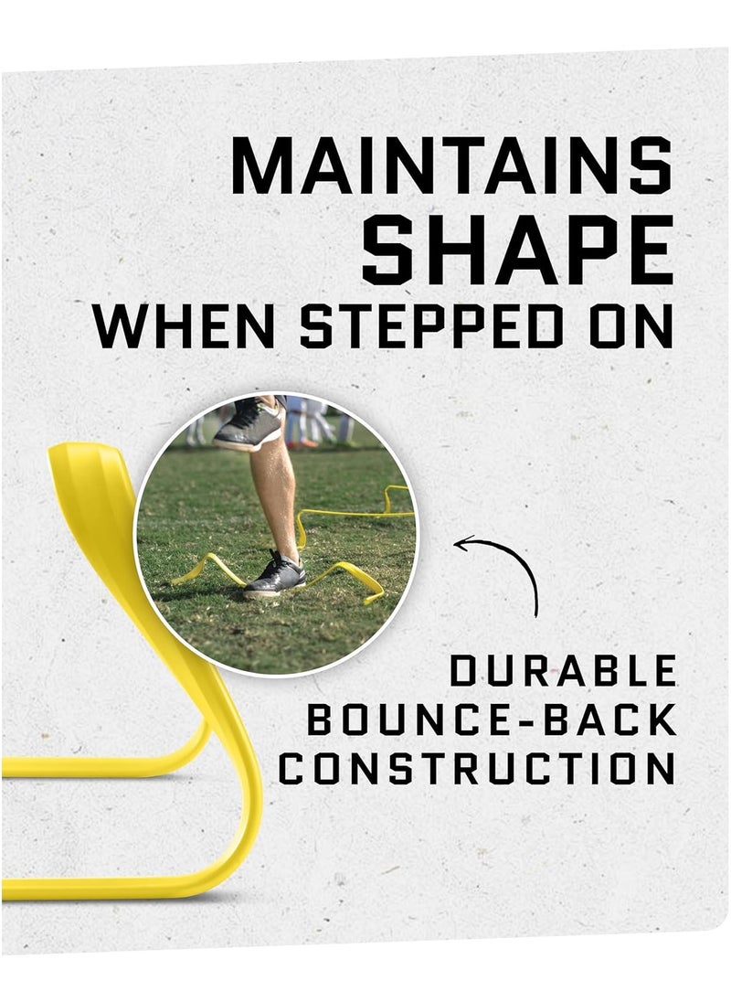 General - Agility Training Set: 6X Hurdles and Speed Gates, Boost Speed, Agility, and Coordination! - Image 1