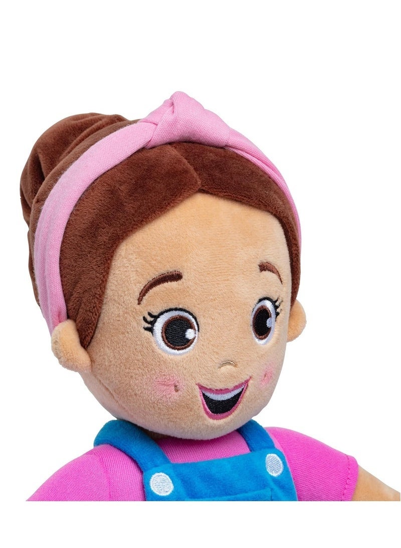 HASSM Official talking and singing doll, interactive toy with 4 songs and 9+ phrases, toddler toys for girls and boys - Image 3