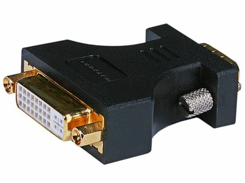 Monoprice 102397 HD15 (VGA) Male to DVI-A Female Adapter,Gold Plated (102397) - Image 1