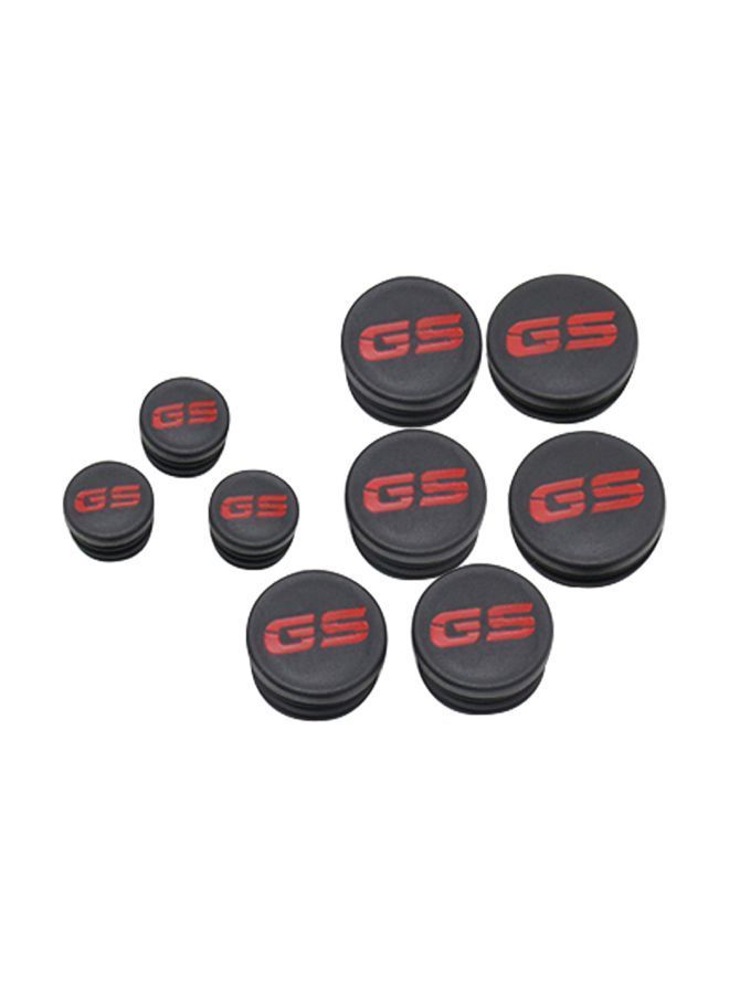 NIBEMINENT 9-Piece Replacement Hole Frame Protective Cover For BMW R1200GS R1250GS Adventure (2017-2019) - Image 3