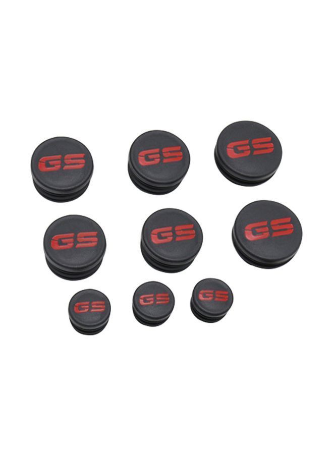 NIBEMINENT 9-Piece Replacement Hole Frame Protective Cover For BMW R1200GS R1250GS Adventure (2017-2019) - Image 1