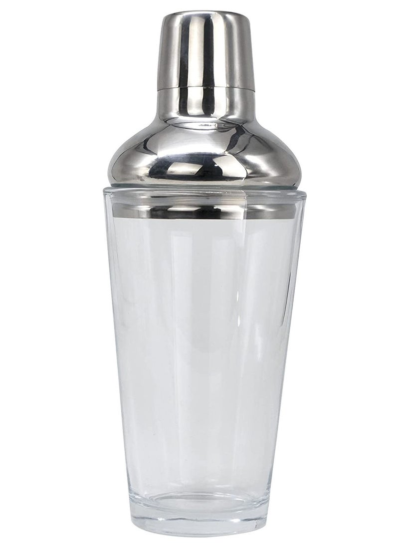 MIBRU 4pcs Cocktail Set Boston Shaker Mixer Stainless Steel Drink Making Tool Kit for Home Bar Use  - Image 3