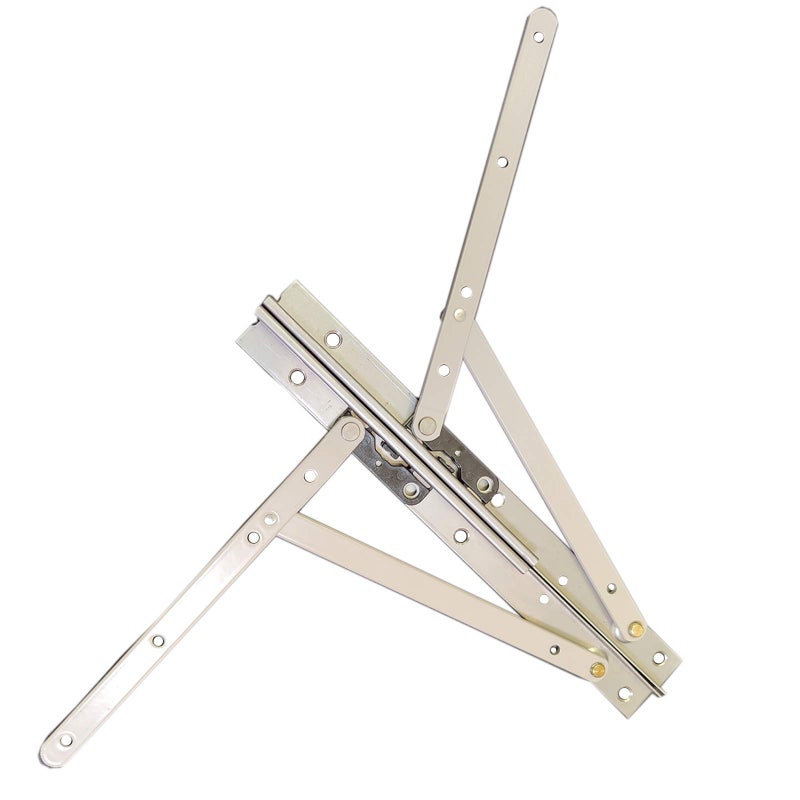 Bueyfolt 1 Pair Casement Window Hinge, 10 Inch Stainless Steel Finish Adjustable/2 Pack Standard Duty Concealed Hinge, Universal E-Gard Corrosion Resistant Coating Friction Stay Hinges for Awning/Hopper - Image 5