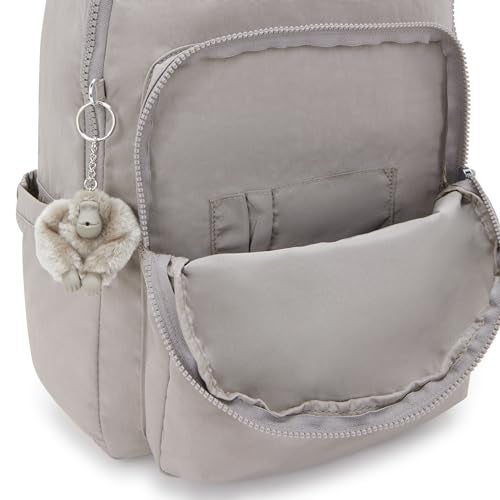 KIPLING KIPLING حقيبة ظهر كمبيوتر محمول كيبيلنج للنساء 15 بوصة، متينة، واسعة مع أحزمة كتف مبطنة، جيب حماية مدمج - Image 5