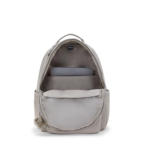 KIPLING KIPLING حقيبة ظهر كمبيوتر محمول كيبيلنج للنساء 15 بوصة، متينة، واسعة مع أحزمة كتف مبطنة، جيب حماية مدمج - Image 4
