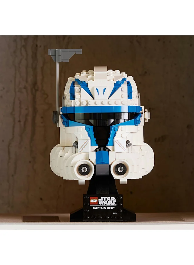 ليغو مجموعة بناء خوذة كابتن ركس™ 75349 من LEGO® Star Wars™‌‎ (854 قطعة)