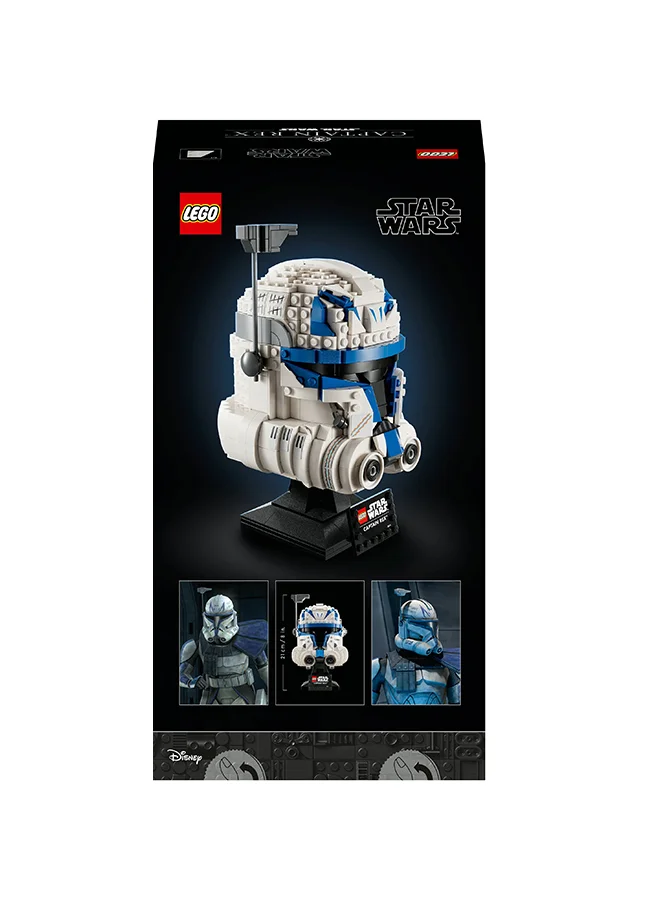 ليغو مجموعة بناء خوذة كابتن ركس™ 75349 من LEGO® Star Wars™‌‎ (854 قطعة)
