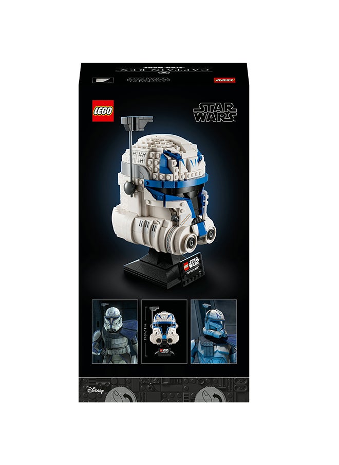 LEGO - Star Wars Captain Rex Helmet Building Kit for Adults; Collectible, Brick-Built Memorabilia for Display; Fun Gift Idea for Fans, Age 18+ (854 Pieces) 75349 - Image 1