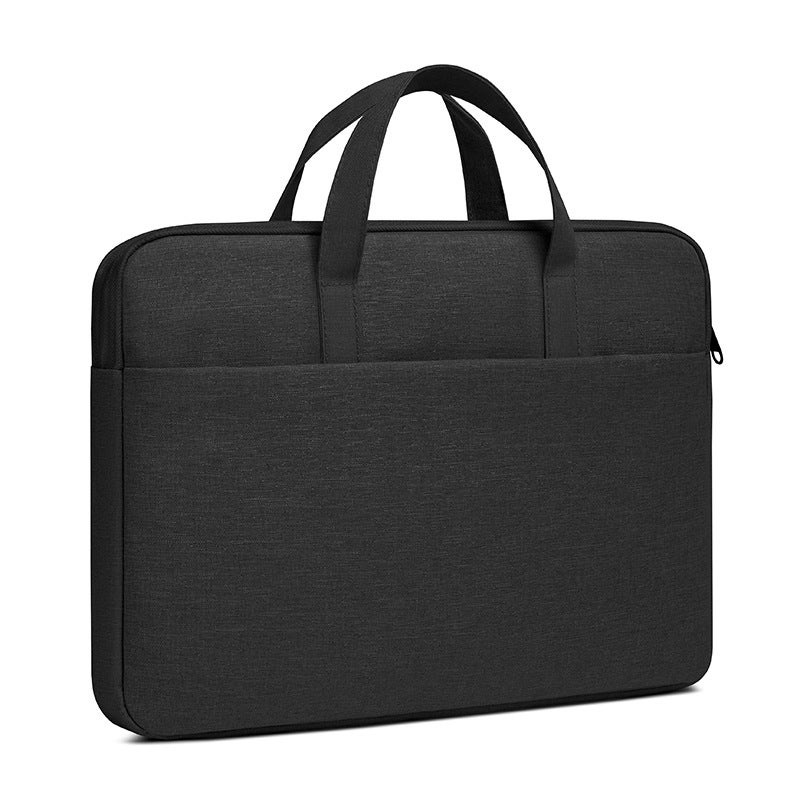 Laptop Briefcase Shoulder Business Bag --black 