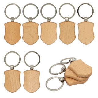 TFoRibbon Blank Wooden Key Tag Key Chain Wood Engraving Blanks 20 Pack Shield Shape - pzsku/Z6A7FD9C5F1C31635DAD6Z/45/1749490606/cb926713-7c75-4dfb-a067-f03af9846fb8