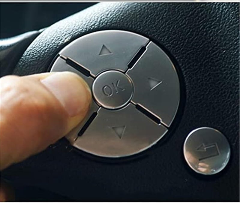 DEMULAX Steering Wheel Button Stickers for Mercedes - Image 4