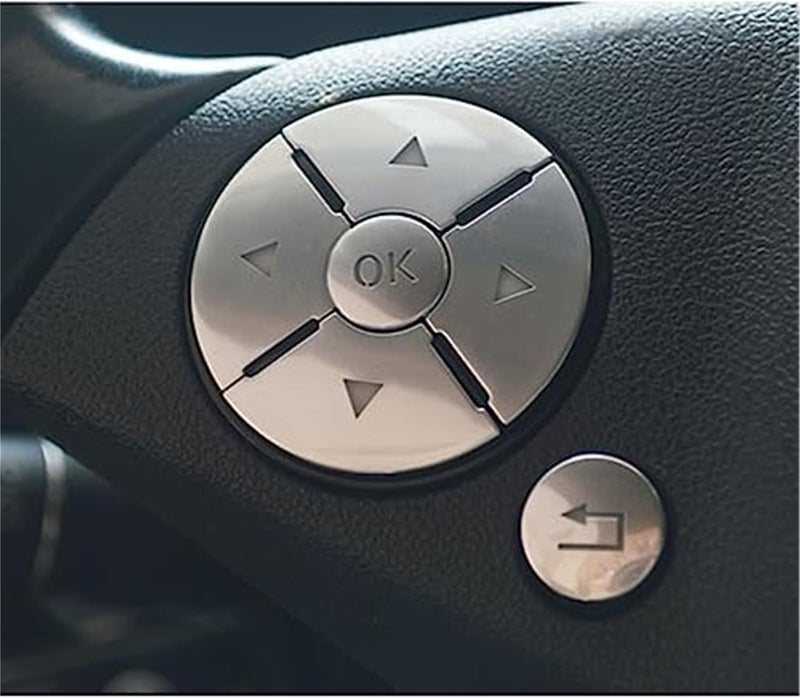 DEMULAX Steering Wheel Button Stickers for Mercedes - Image 3