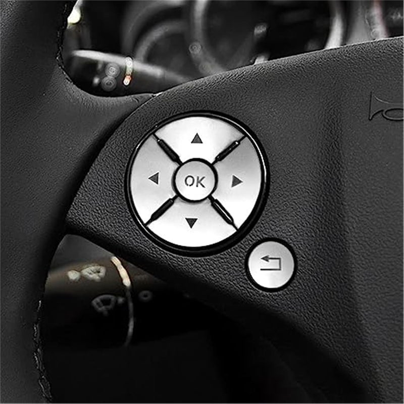 DEMULAX Steering Wheel Button Stickers for Mercedes - Image 5