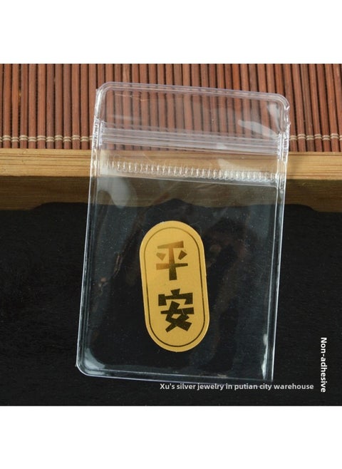 Foil Fortune Cat Gourd Shaped Healthy Body Wealth Attracting Talismans Rice God Explosion Mobile Phone Stickers Creative Decals-Specifications Support Image Upload:Ping An Paste + Opp Bag