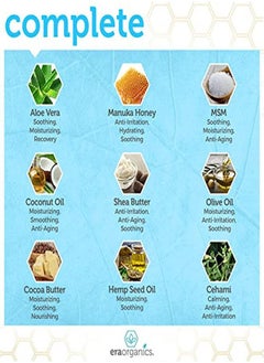 Era Organics Face Moisturizer Cream - Advanced Moisturizing 12-In-1 Dry Skin Cream With Superfood Manuka Honey, Hyaluronic Acid & More To Restore Dry, Sensitive Skin On Face, Neck, Hands.  - Image 3