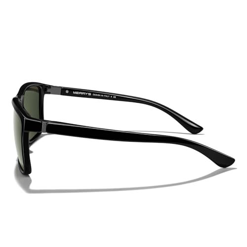 MERRY'S Rectangular Polarized Sports Sunglasses for Men Women Cycling Driving Fishing UV400 Protection S8225 - Image 4