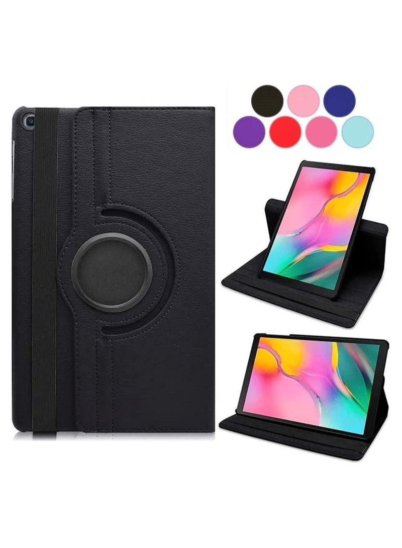 ELTRAZONE Samsung Galaxy Tab S6 Lite 10.4 2020 Case - 360 Degree Rotating Stand [Auto Sleep/Wake] Folio Leather Smart Cover Case - Image 1